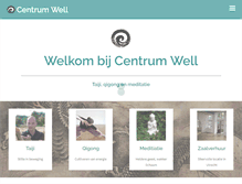 Tablet Screenshot of centrumwell.nl